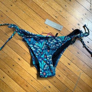 J. Crew Liberty print bikini bottom sz Small